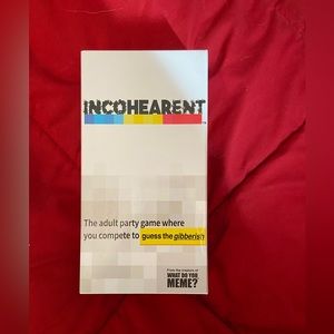Incohearent Adult Card Game